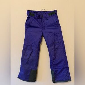 Arctix Kids Purple Snow Pants with Reinforced knees & seat. Size M